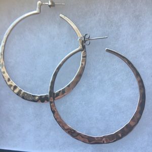 Authentic Silpada hoop earrings!
